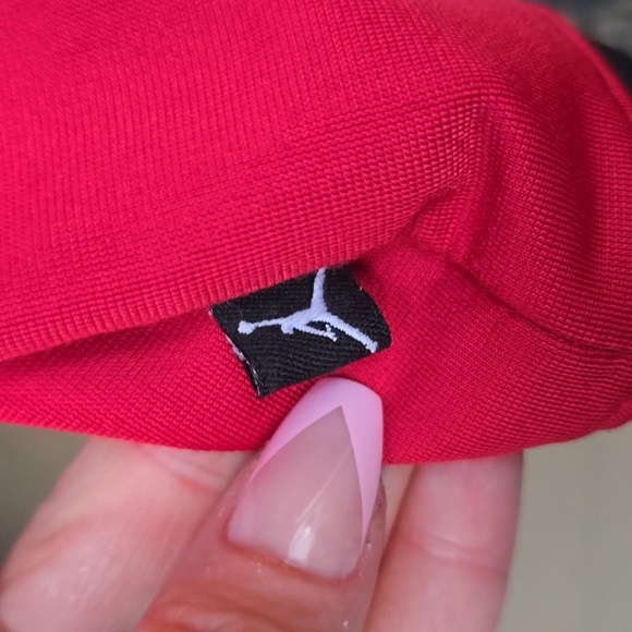 Jordan Red Front Zip Basketball Track Jacket XL 20 - Picture 6 of 12